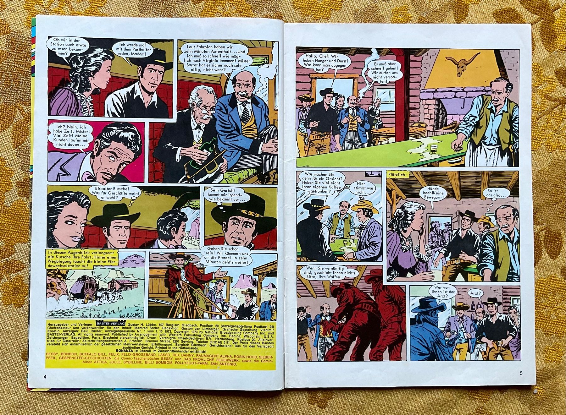 Fumetti: Bonanza Heft Nr 18 von 1973 ? – Usato da Endingen venduto da nathan05 2