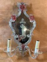 Antiker Murano-Spiegel mit Beleuchtung