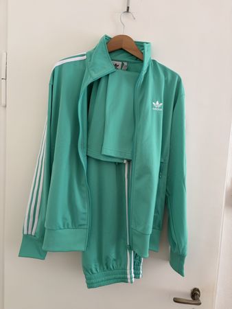 Adidas Tracksuit Mint Green Size M