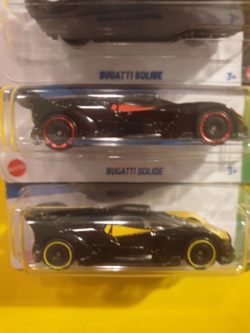Hot Wheels Modellautos: 3 x Hot Wheels BUGATTI BOLIDE – Neu und originalverpackt aus Oftringen von Rotor 1