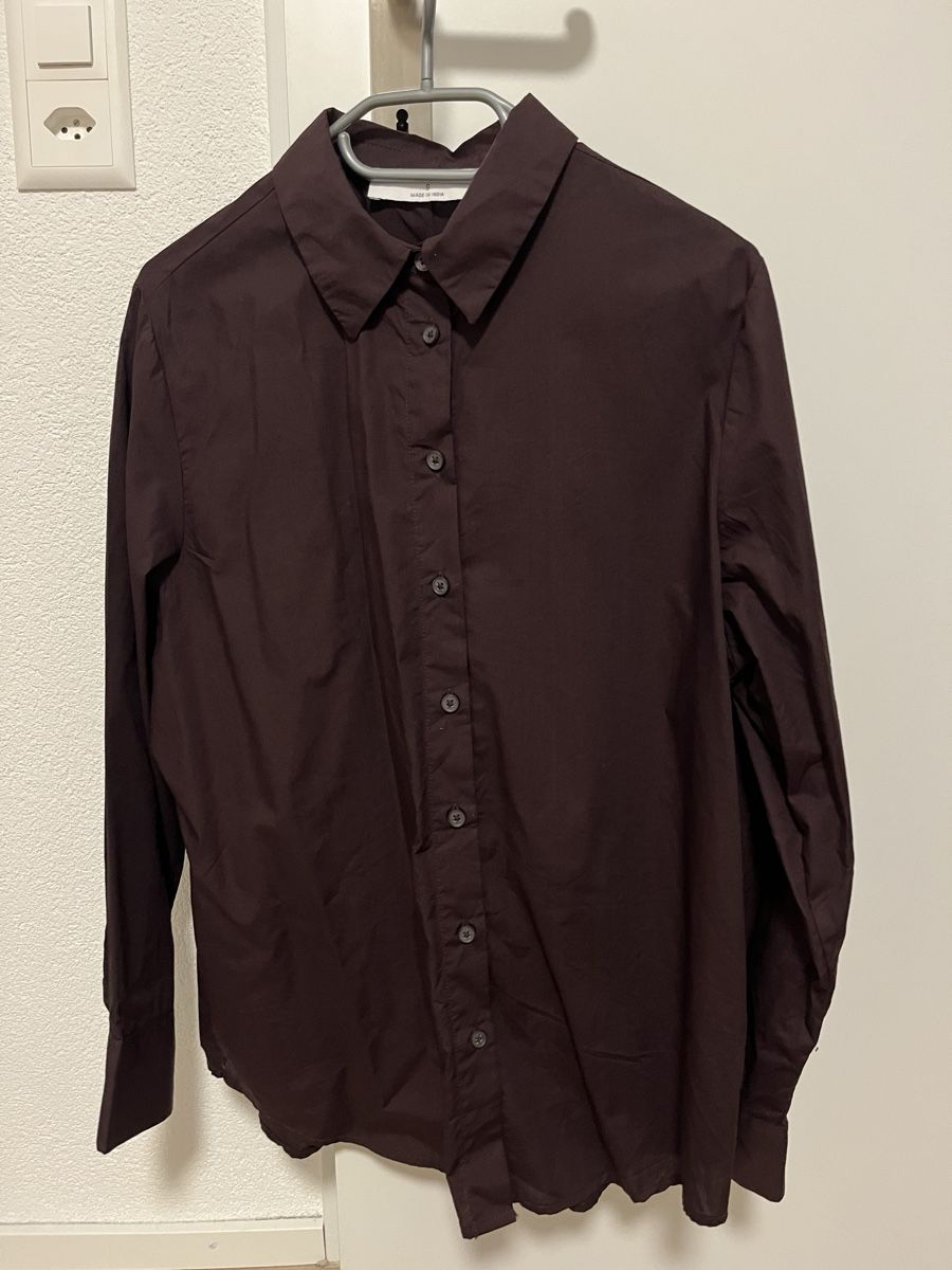 Camicette: Hemd dunkelbraun oversized S ungetragen – Nuovo (secondo la descrizione) da Birrwil venduto da vanyboo