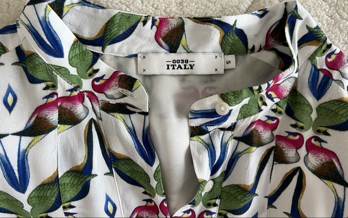 Robes: Kleid mit Vogelprint Grösse S  – Neuf (Voir description) à Uster par Family_Boutique 2
