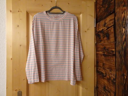 Craghoppers Langarmshirt blau-weiss-orange Gr. 42 - 42691