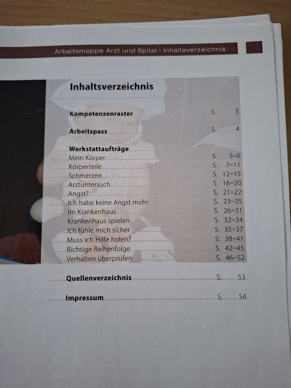 Riviste & Magazine: Arzt und Spital Kindergarten Arbeitsmappen – Usato da Kaisten venduto da mesca11 2