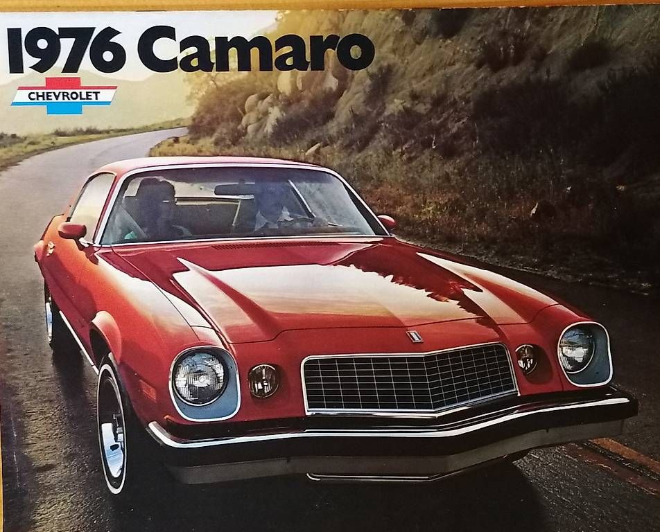 Chevrolet Dokumente: Chevrolet Camaro 1976 Prospekt – Gebraucht aus Stüsslingen von Sandsalz