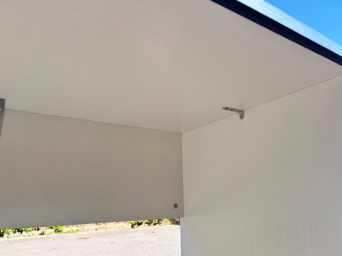 Schreibtische: Schreibtisch weiss blau Holz – Gebraucht aus Urtenen-Schönbühl von rega04 3