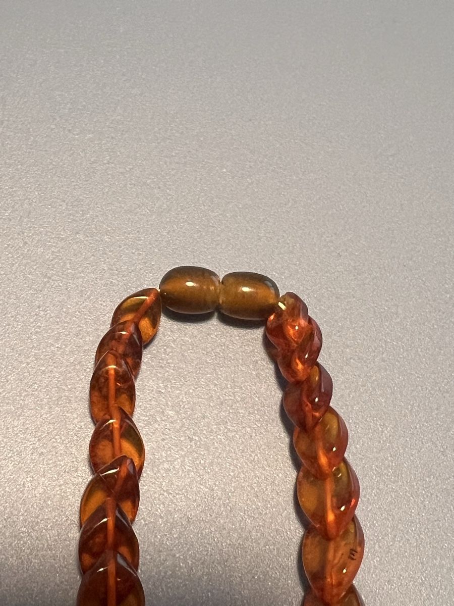 Catenine: Elegante Bernstein Kette – Usato da Bitsch venduto da li_na 1