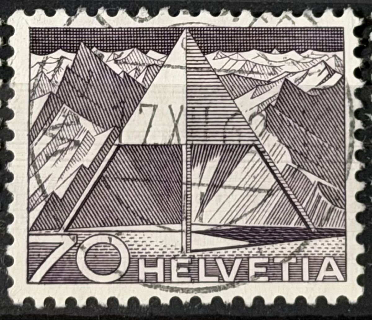 Alle Briefmarken: Timbres  - Suisse  – Gebraucht aus Petit-Lancy von Solcarm 9