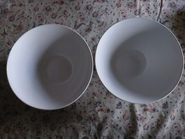 2 edle Suppenschüssel von P. Made in Italy, Top Zustand