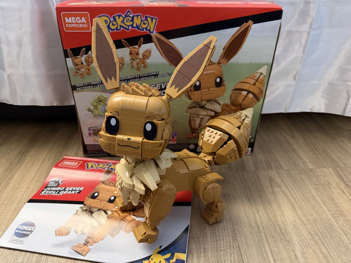 Mega Baukästen: Mega Construx Pokémon Jumbo Evoli Aufgestellt – Gebraucht aus Bern von Blueangel6 7