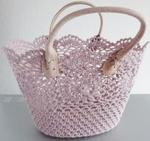 Handgemachte Häkeltasche, Shopper, Strandtasche