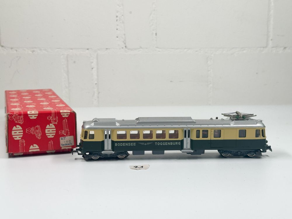 Hag 190 Bodensee-Toggenburg BDe 4/4 52 Triebwagen creme/grün (Gebraucht