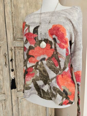 ❤️ Traumhafter Pullover wie gemalt ❤️SAMOON ❤️ wie neu