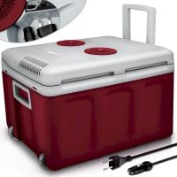 tillvex Kühlbox elektrisch 40L Rot