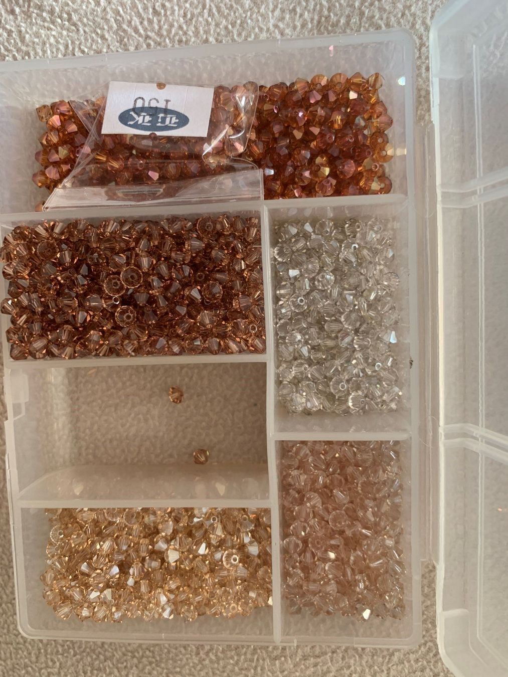 Swarovski Catenine: Swarovski Kristallbeads mit Kisten – Nuovo (secondo la descrizione) da Küsnacht ZH venduto da sabinamari 5