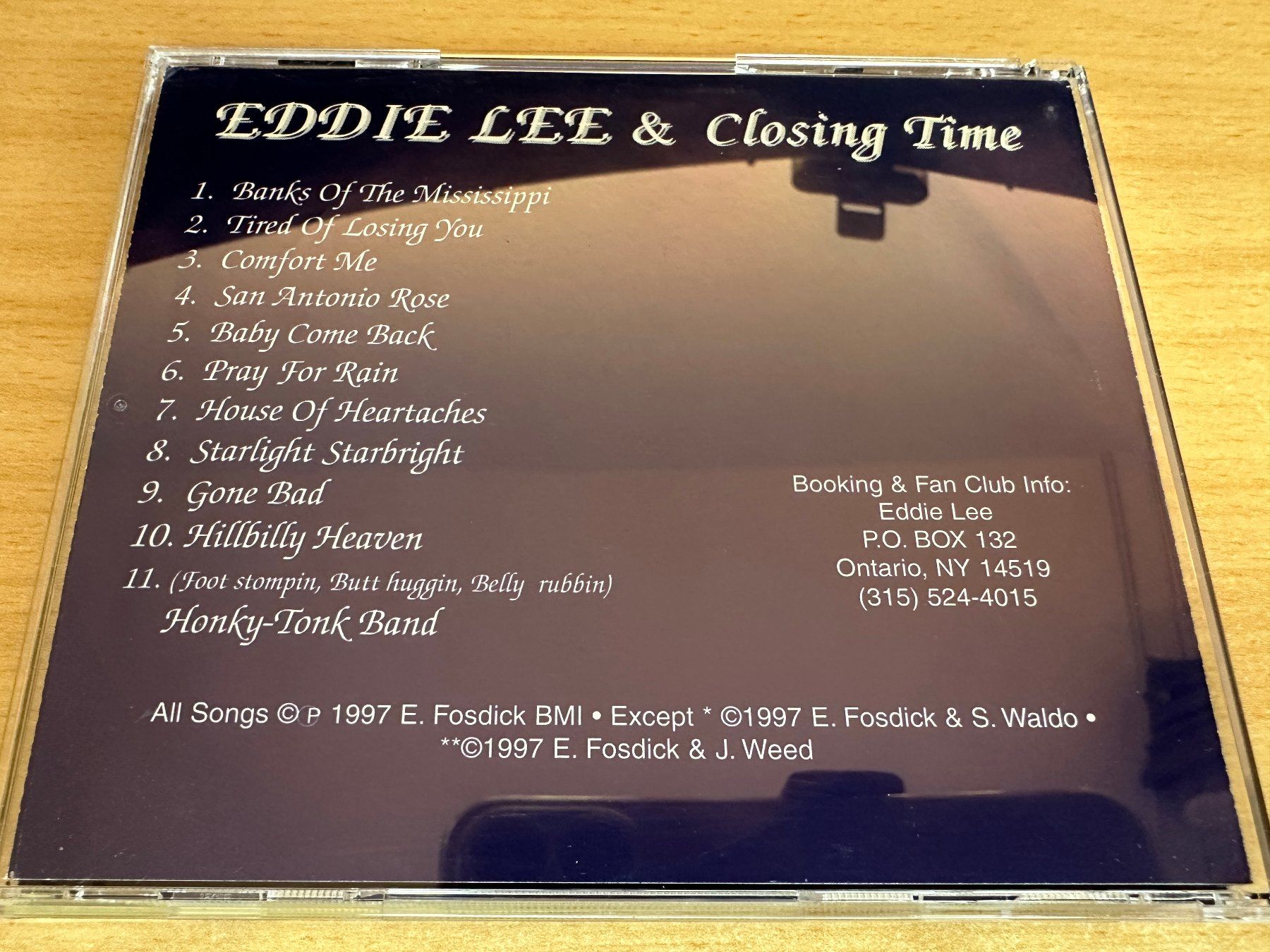 CDs: Eddie Lee & Closing Time – Gebraucht aus Rikon im Tösstal von Alpenmutz 1