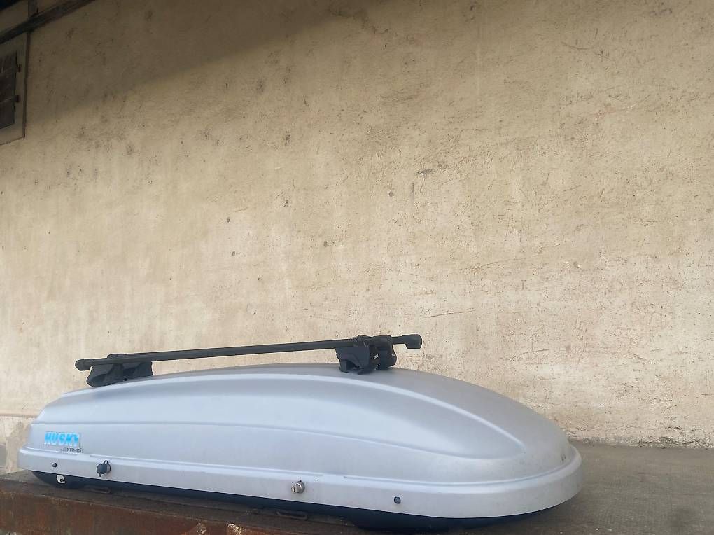 Box da tetto: XL Dachbox Kamei Husky 330 Liter mit oder ohne Träger – Usato da Leuzigen venduto da Doppelrad 2