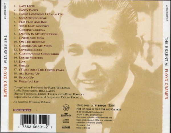 CD: Cramer Floyd: Essential CD – Nuovo e nell'imballaggio originale da Steinhausen venduto da Vilivinili 1