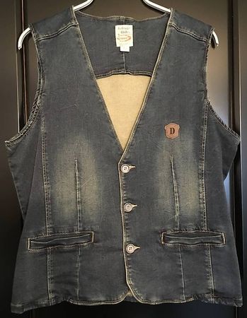 Gillet Denim/Midnight Blue von Driver Grösse L