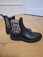 Bottines de pluie VERBENAS 39 Motifs léopard, excellent état