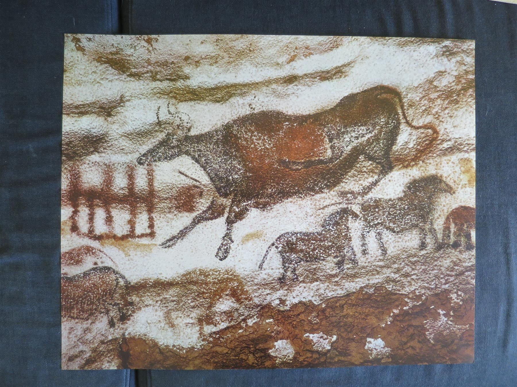 Foto & Immagini: Prähistorische Höhlenmalerei; Kunstdruck – Usato da basel venduto da setomse