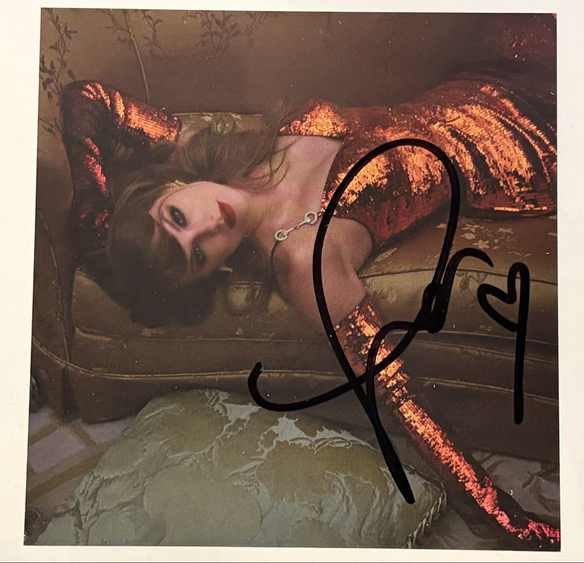 Autografi: Original Taylor Swift Autogrammkarte – Nuovo (secondo la descrizione) da Rothrist venduto da cheyenne.schenk