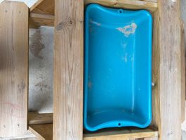 Gebrauchter Kindertisch / Match / sensorik für den Garten