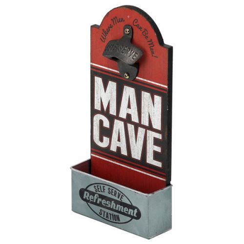 Altro per la casa: Man Cave Wandflaschenöffner – Nuovo (secondo la descrizione) da Schalunen venduto da schwabspielautomaten 1