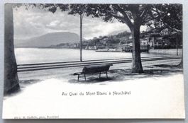 Au Quai du Mont-Blanc à Neuchâtel