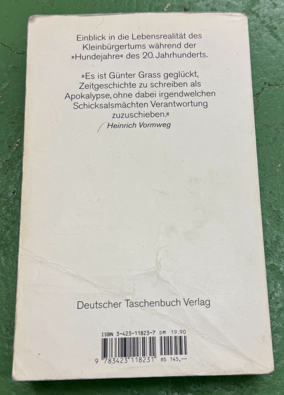 Libri: Günter Grass: Hundejahre – Usato da Basel venduto da Ostschweiz06 3