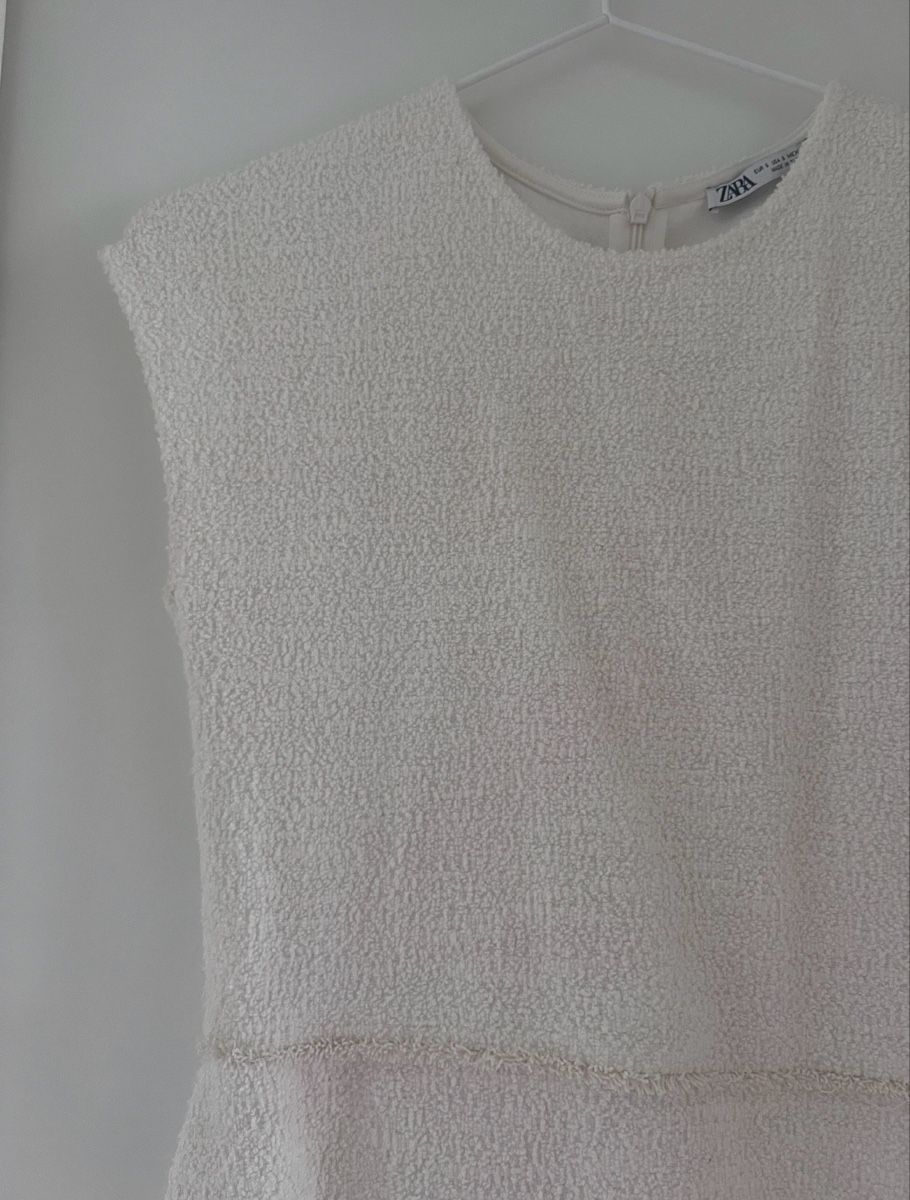Zara Vestiti: Kleid von Zara, Crèmeweiss, Grösse S! – Usato da Neuenhof venduto da UrbanBags 2