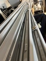 3 Phasen Stromschienen 3m weiss lackiert
