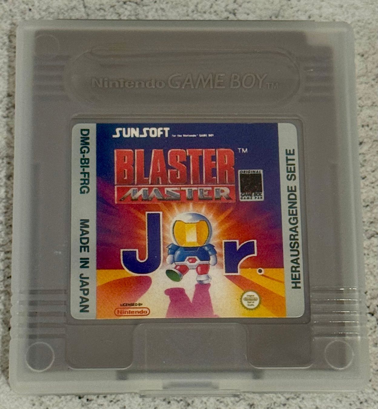 Giochi: Blaster Master Jr. (Game Boy, Modul) – Usato da Felben-Wellhausen venduto da Oldschool_Games 2