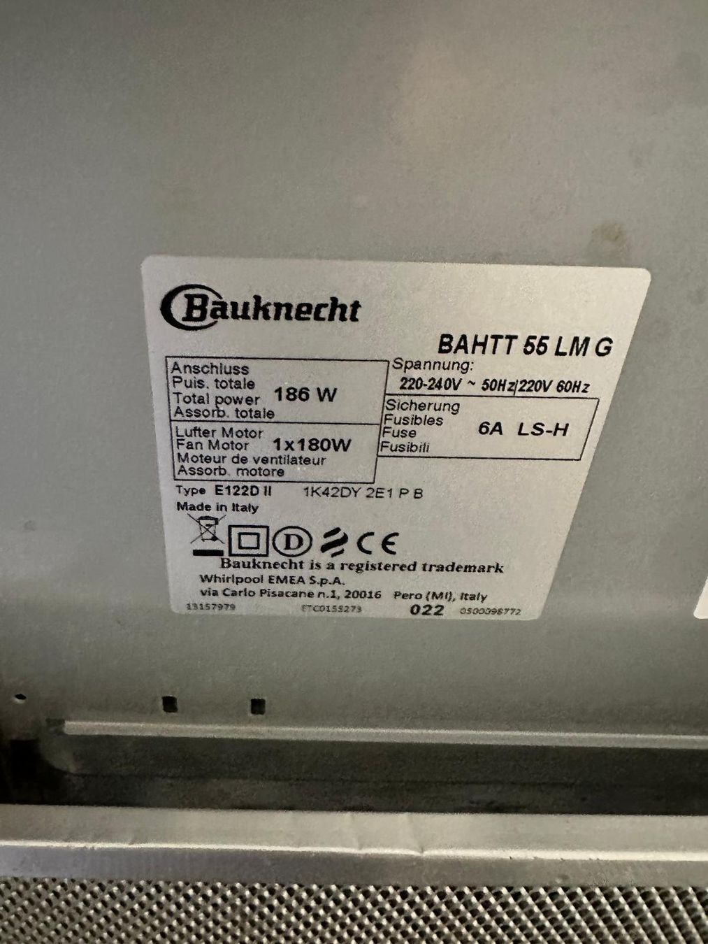 Bauknecht Dampfabzug: Dunstabzugshaube & Dampfabzug  Bauknecht – Gebraucht aus Spreitenbach von Space_X 4
