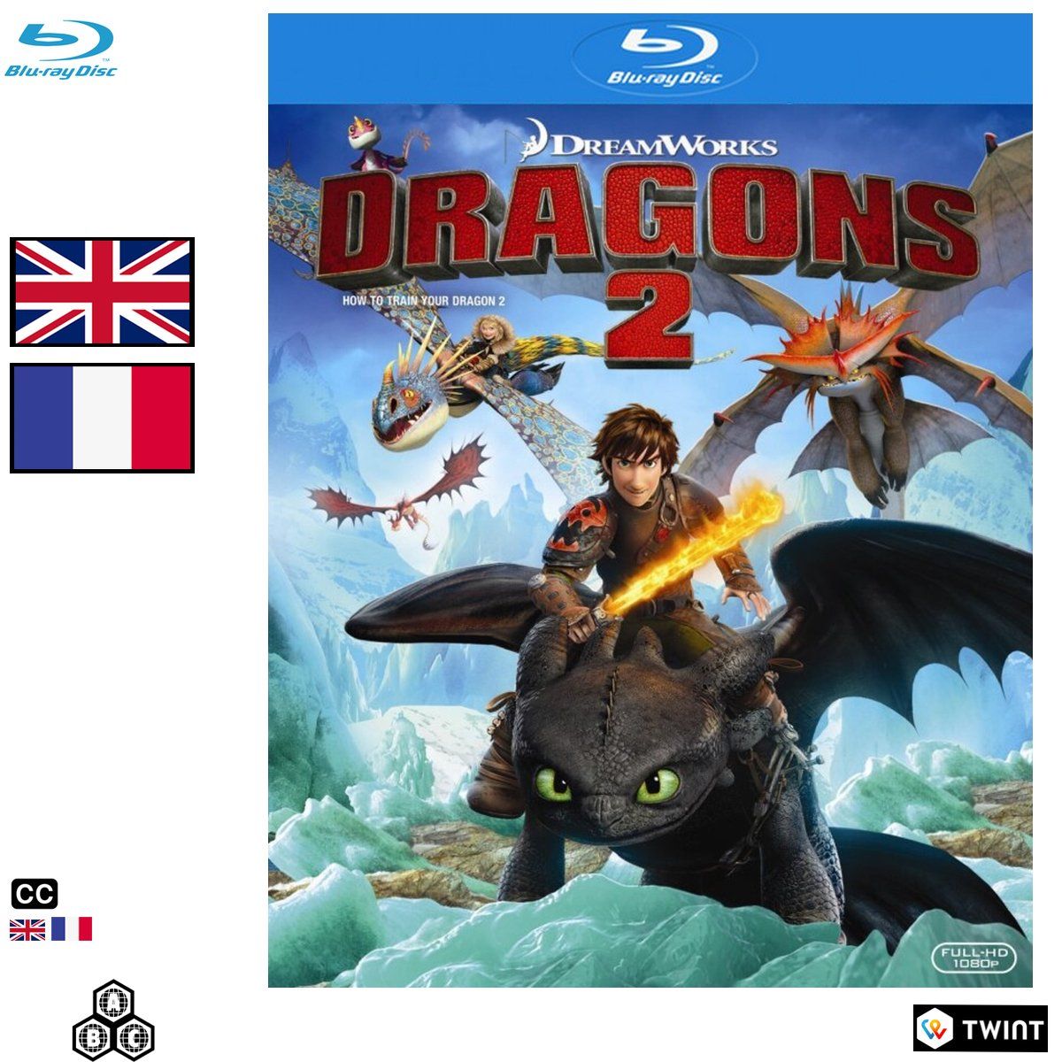Tous les DVDs: Dragons 2 (2014) - Blu-ray – D'occasion à Semsales par __Florian__