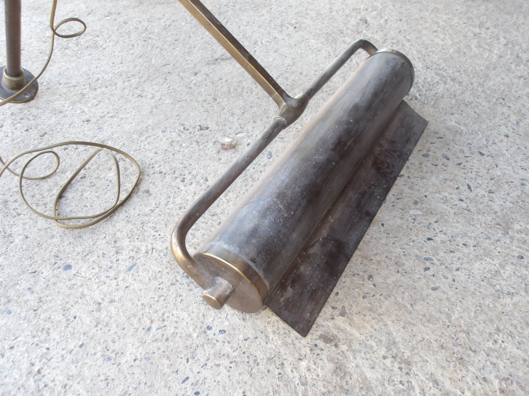 Lampade: Anktike Tischlampe Messing – Usato da Füllinsdorf venduto da Ghori 3