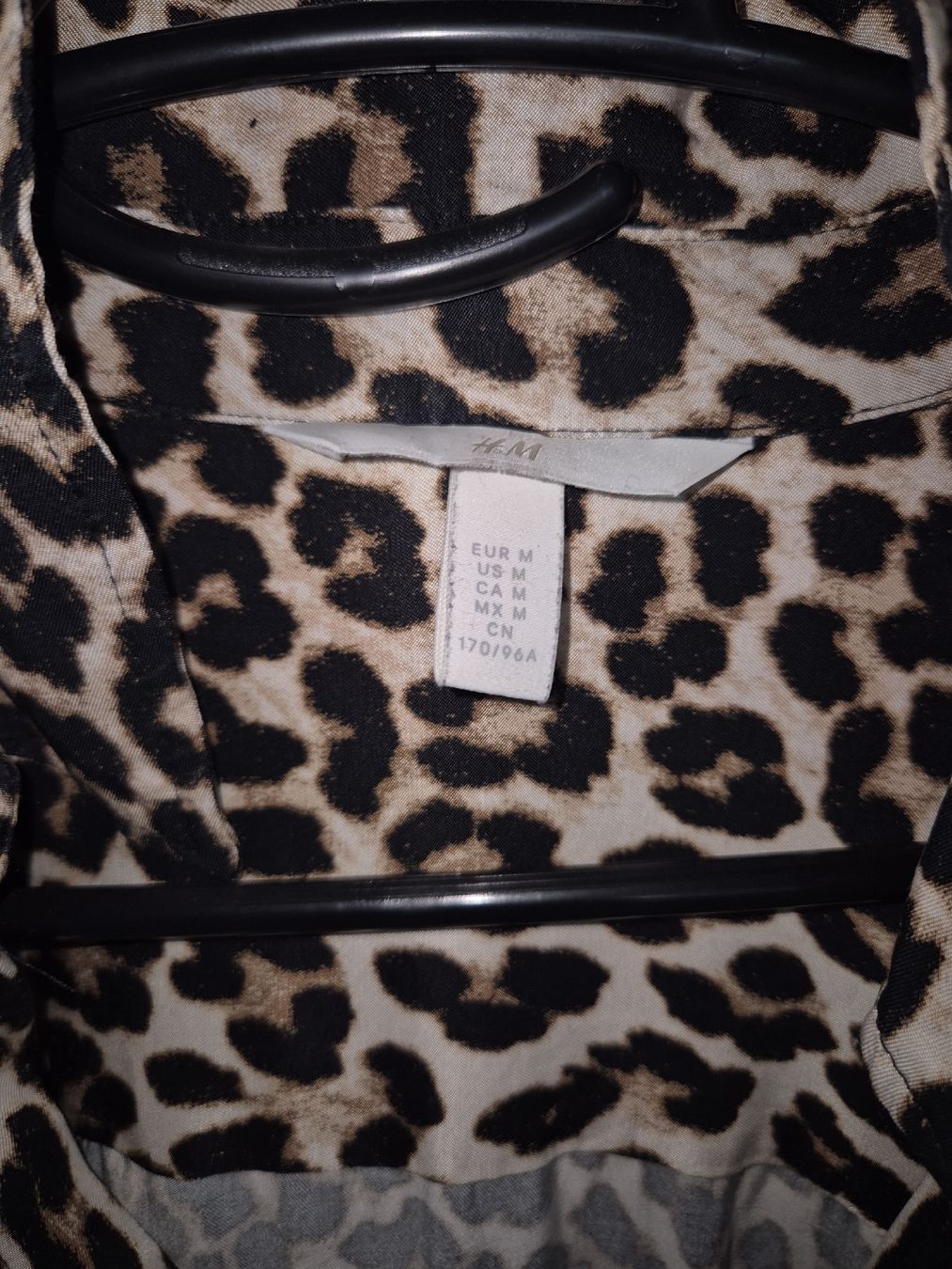 H&M Blusen: Bluse Leopard Muster Gr. M – Gebraucht aus Reinach BL von NeuEntdeckt 1