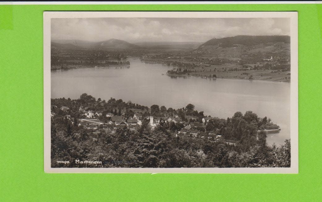 Cartoline postali: Mammern TG - alte Ansichtskarte 1936 – Usato da Vitznau venduto da Ropaku