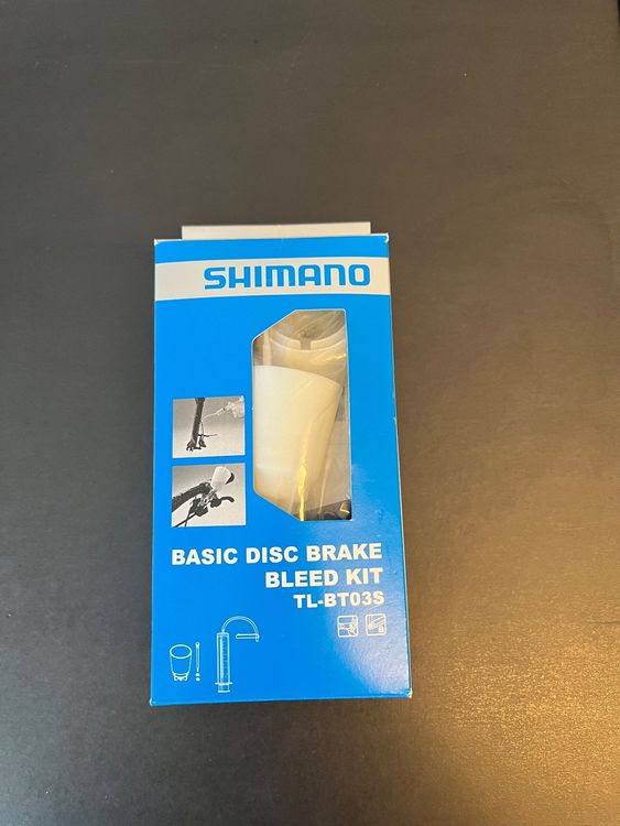 Shimano TL-BT03 Profi-Bremsentlüftungsset – Für Hydraulische Scheibenbremsen, Inkl. Adapter