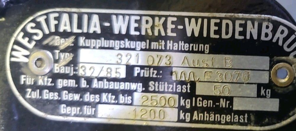 Westfalia-Automotive Ganci per rimorchio: Ford Capri Anhängerkupplung Westfalia – Usato da Malters venduto da Arbijei 4