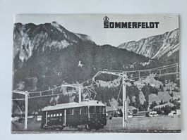 Catalogue Sommerfeldt + liste de prix 1974 - en allemand