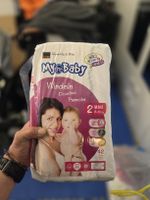 My Baby Windeln Mini, Grösse 2, 3-6 kg, 8 Packungen!