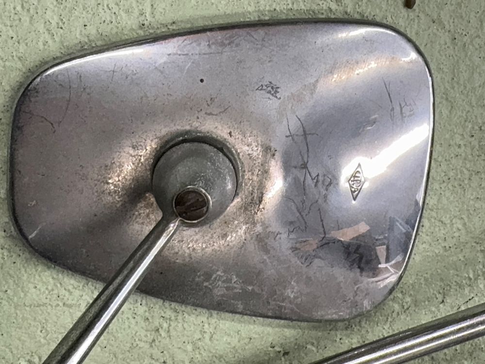 Motorradspiegel Chrom 8mm - Universell Für 22mm Lenker