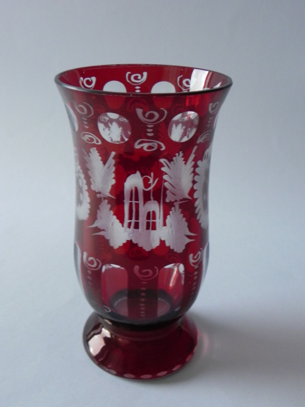 Vasi & Recipienti: Vase Oberstdorfer Glashütte / böhmisches Glas – Usato da Zürich venduto da LodgE-21 1