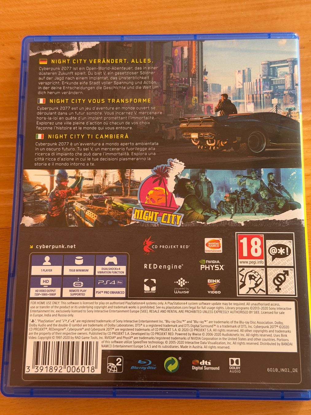 Sony Spiele: Cyberpunk 2077 – Gebraucht aus Scherzingen von zotes 1