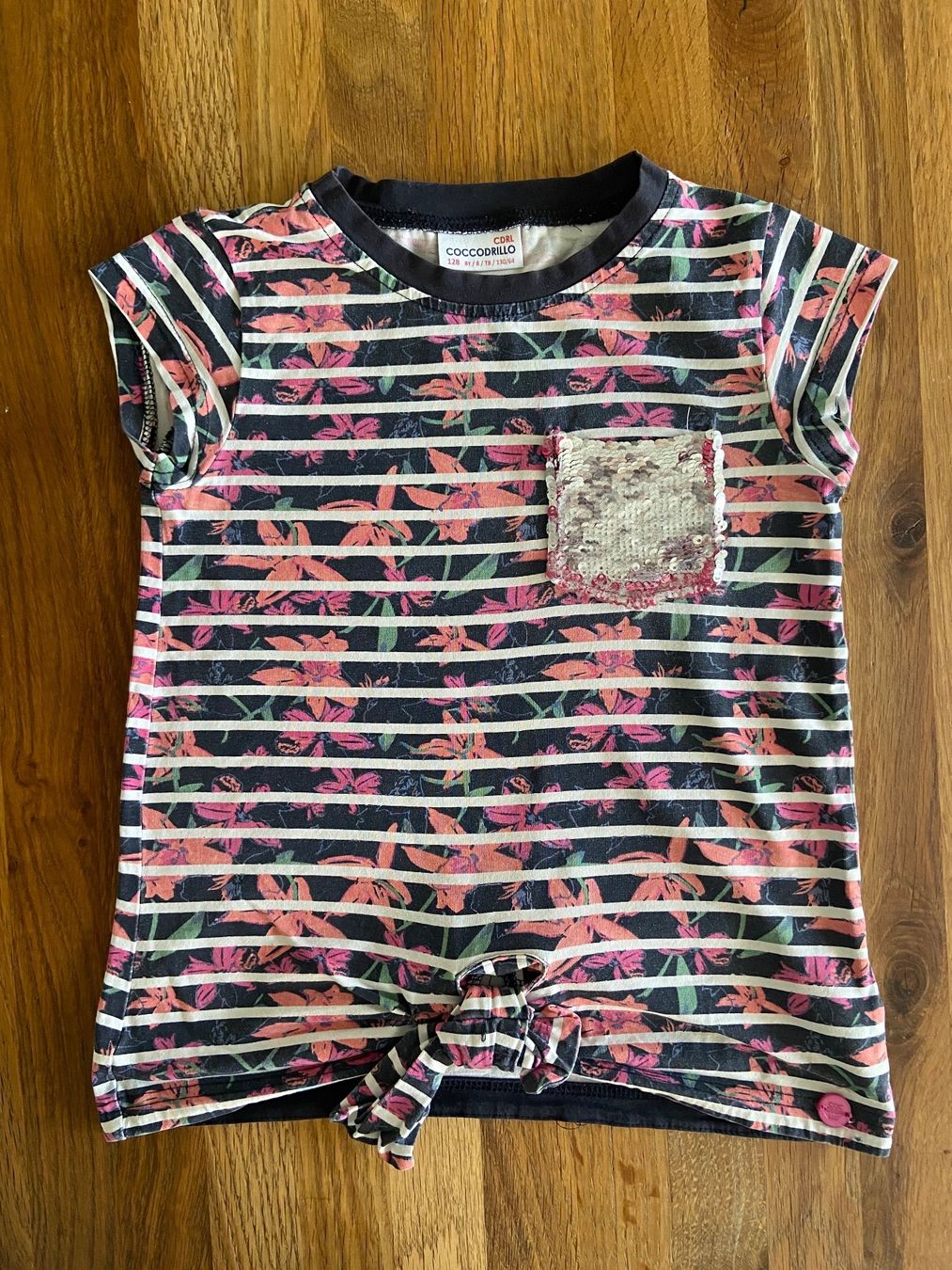 Camicette, T-shirt & Top: Mädchen-Top TROPIC, 122/128cm, Baumwolle/Elastan – Usato da Bassersdorf venduto da jgo_9mfk