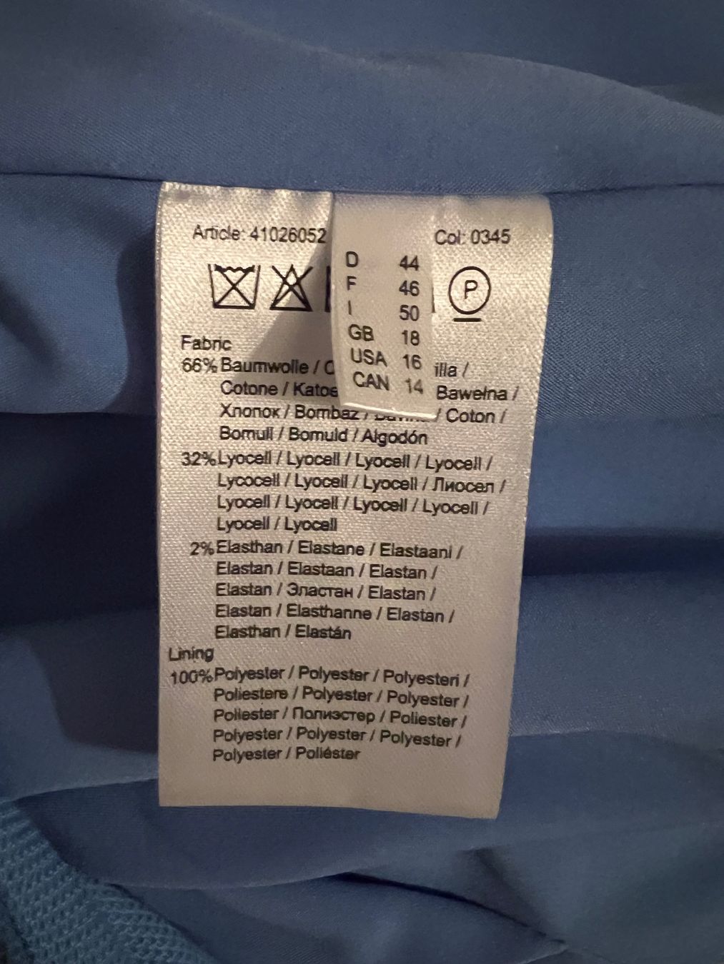 Anzüge & Kostüme: More & More- Anzug Damen hellblau Gr.42/44 – Gebraucht aus Ebmatingen von Mistelu 6