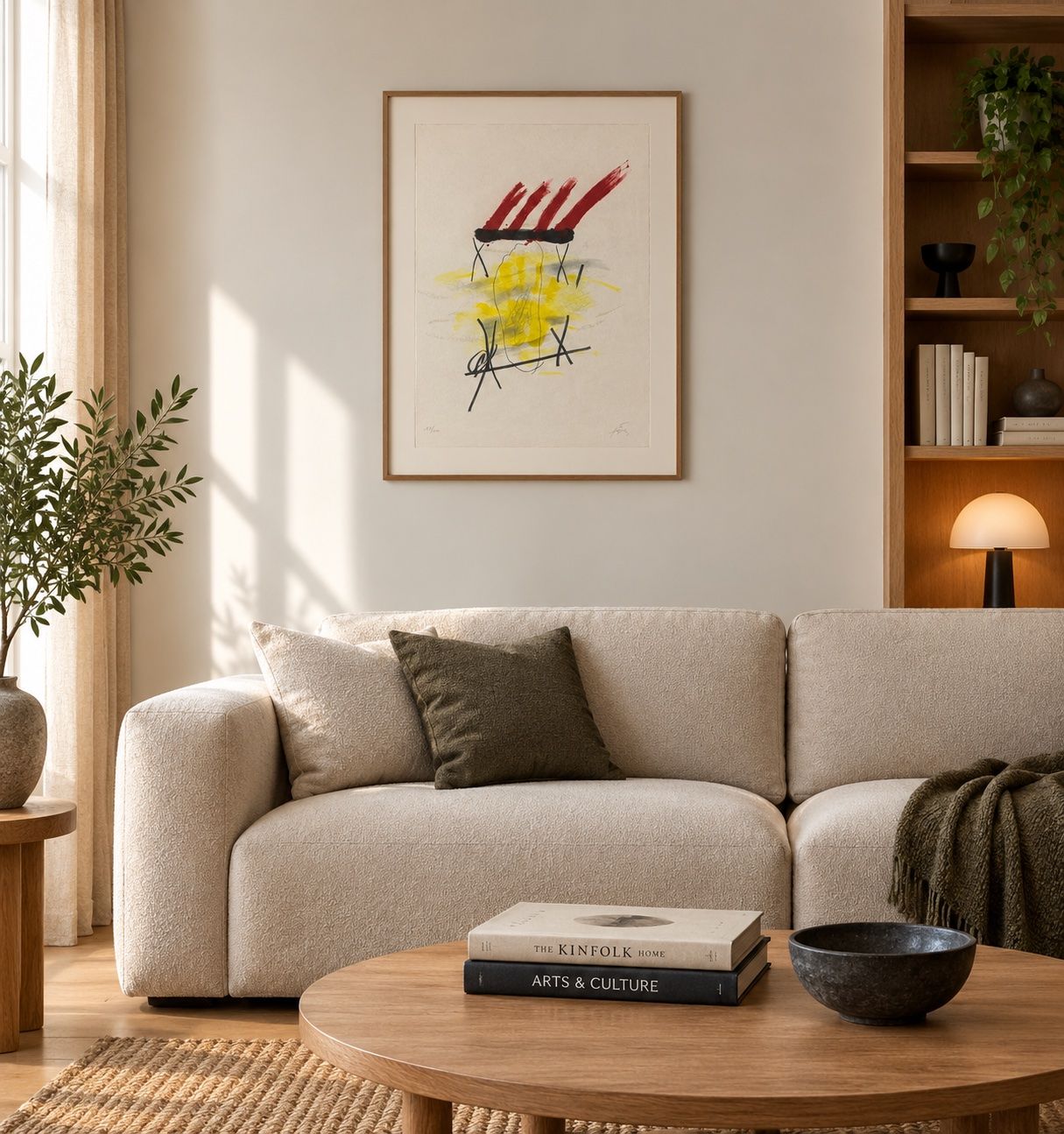 Grafiken & Lithographien: Antoni Tàpies lithograph” La Main Jaune”, 1923, signed! – Neu (gemäss Beschreibung) aus Zürich von Vera_Ma 4
