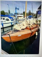 Folkeboot Begré avec place au port d'Estavayer