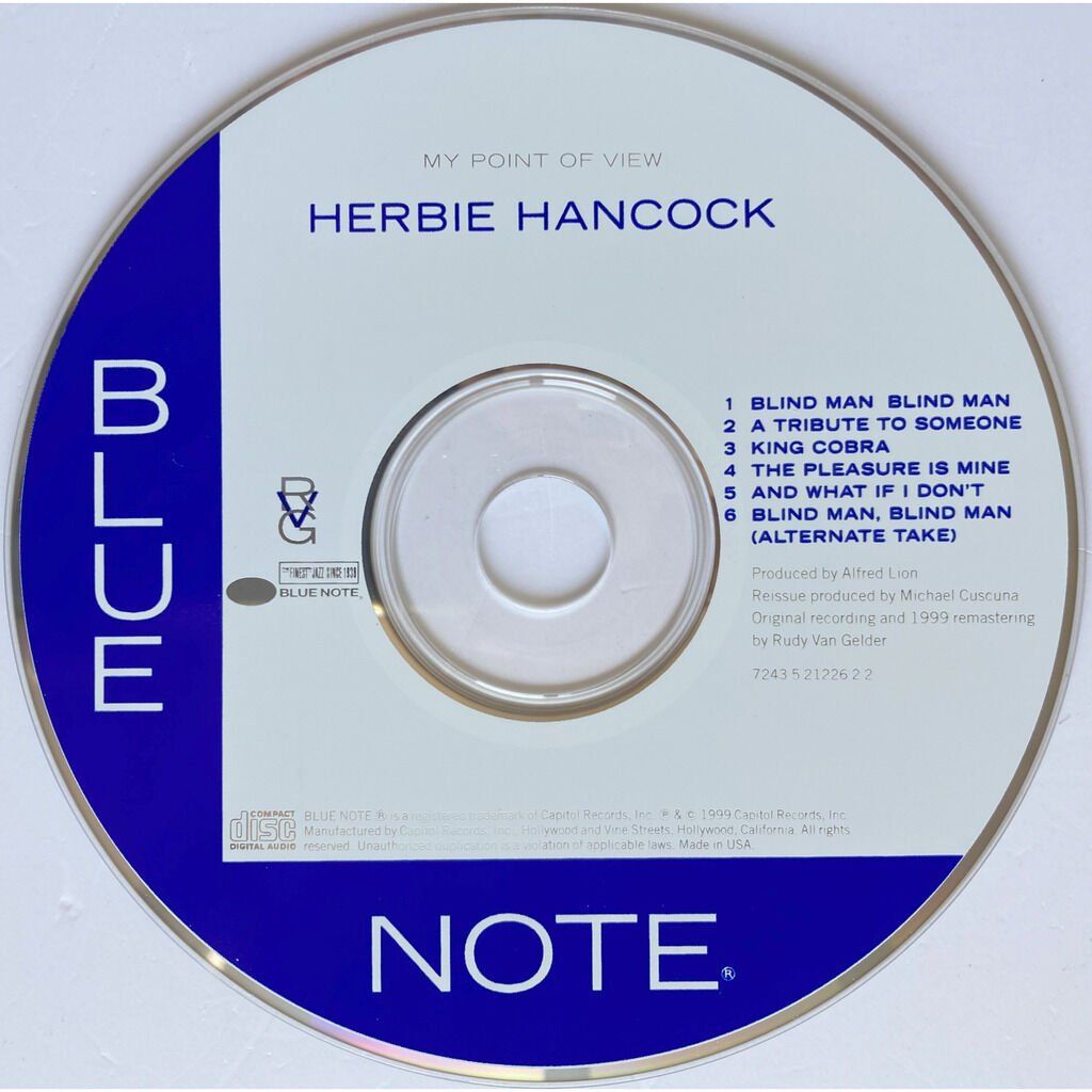 CD: HERBIE HANCOCK - MY POINT OF VIEW – Usato da Bottens venduto da hotter-than-hell 4